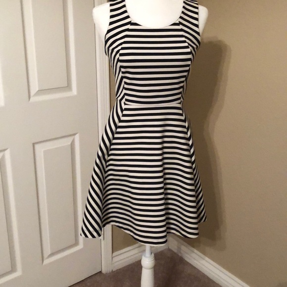 Express Dresses & Skirts - Black and white striped dress